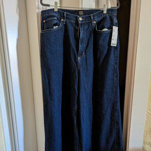 BDG The A-Wide Jean in dark indigo